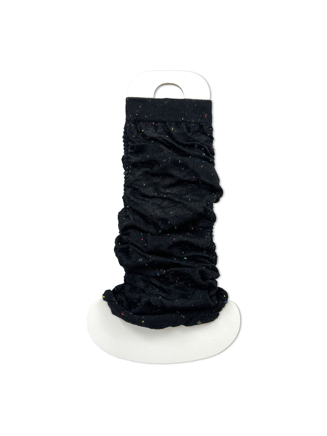 Cozyra - Speckled Ruched Mid-Calf Leg Warmers