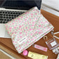 Close-up of Cosbai Soft Rose Organizer Pouch showing smooth texture