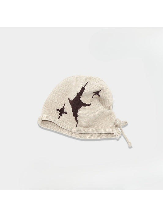 Haila - Star Pattern Knit Bucket Hat