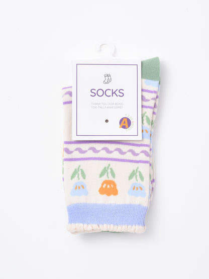 Rufia - Purple Series Women's Socks