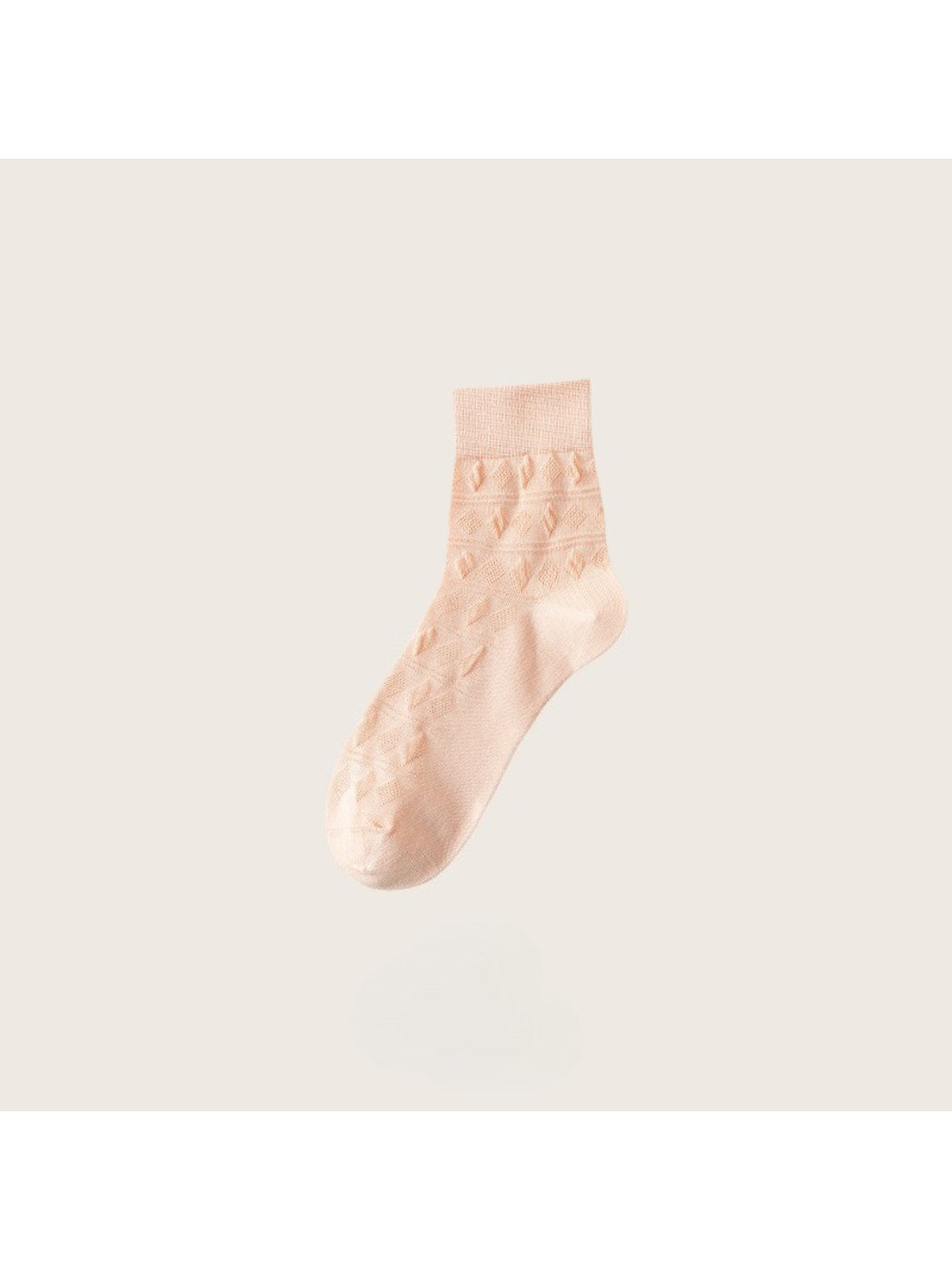 Rufia - Soft Geometric Textured Crew Socks product image 6