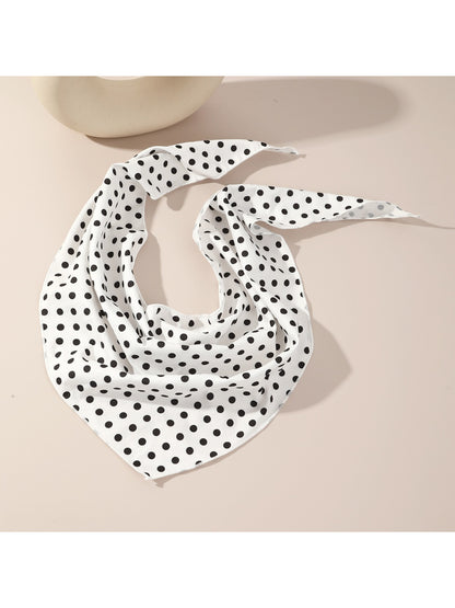 Scarvii Polka Dot Triangle Scarf