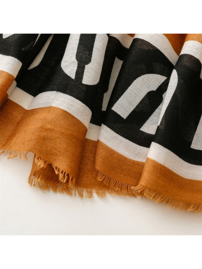 Scarvii - Graphic Stripe Pattern Everyday Scarf