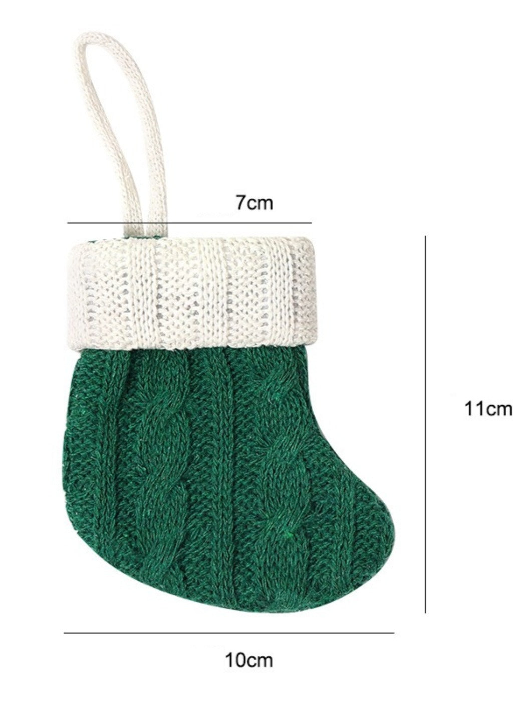 Xris - Knitted Christmas Stockings - Festive Home Décor Ornaments