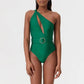Secy - Green Sexy One-Piece Swimsuit Set