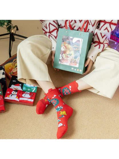 Rufia - Christmas Socks Gift Box Set - Cute & Festive