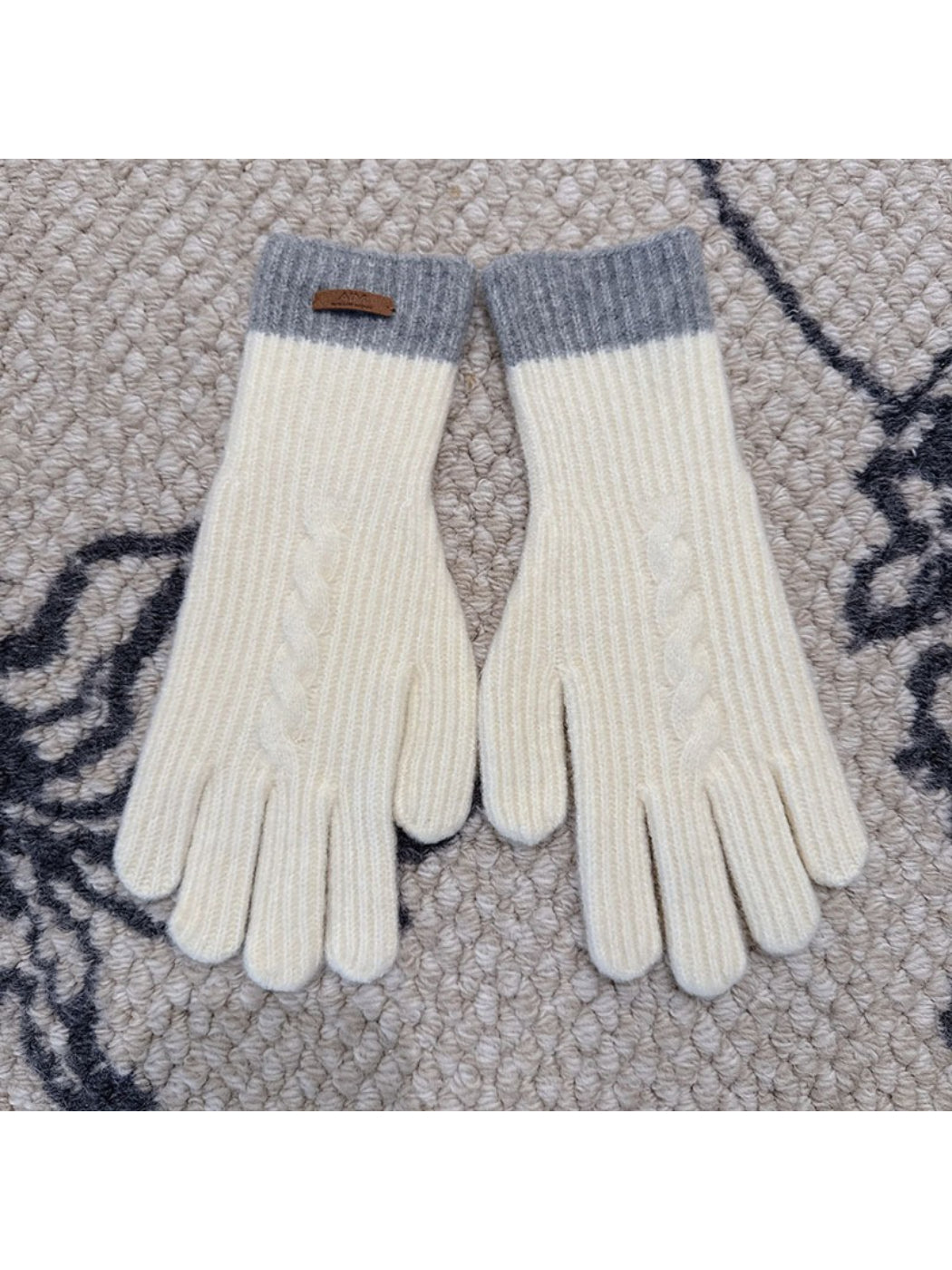 Gloving Colorblock Knit Winter Gloves for apparel accessory