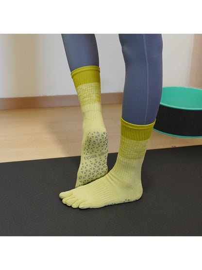 Rufia – Gradient Five-Toe Grip Yoga Socks