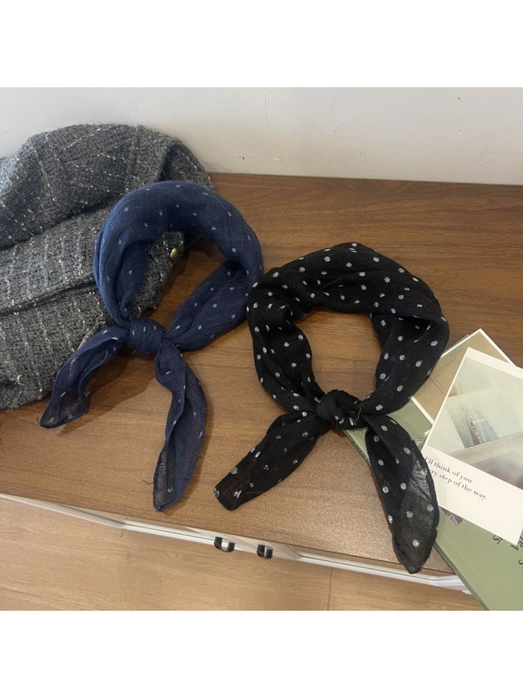 Scarvii Lightweight Floral Triangle Scarf