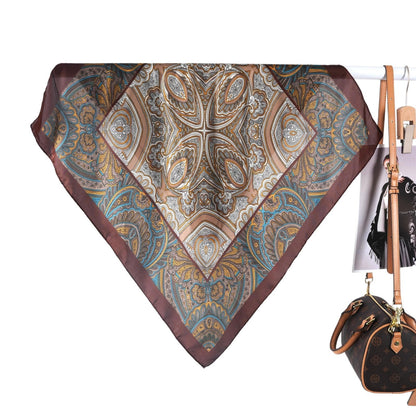 Scarvii - Baroque Paisley Square Scarf