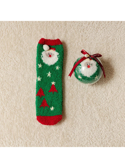 Rufia – Cozy Christmas Fuzzy Socks