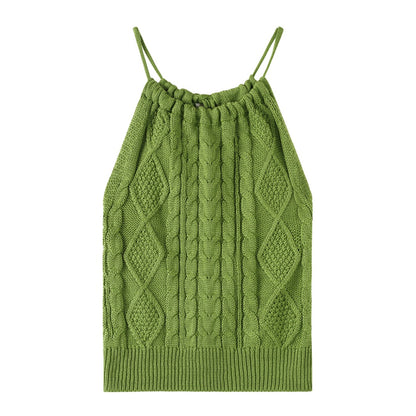 Vesty - Solid Color Knit Vest – Versatile & Stylish