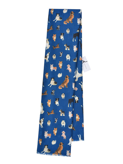 Scarvii - Cute Cartoon Dog Pattern Scarf