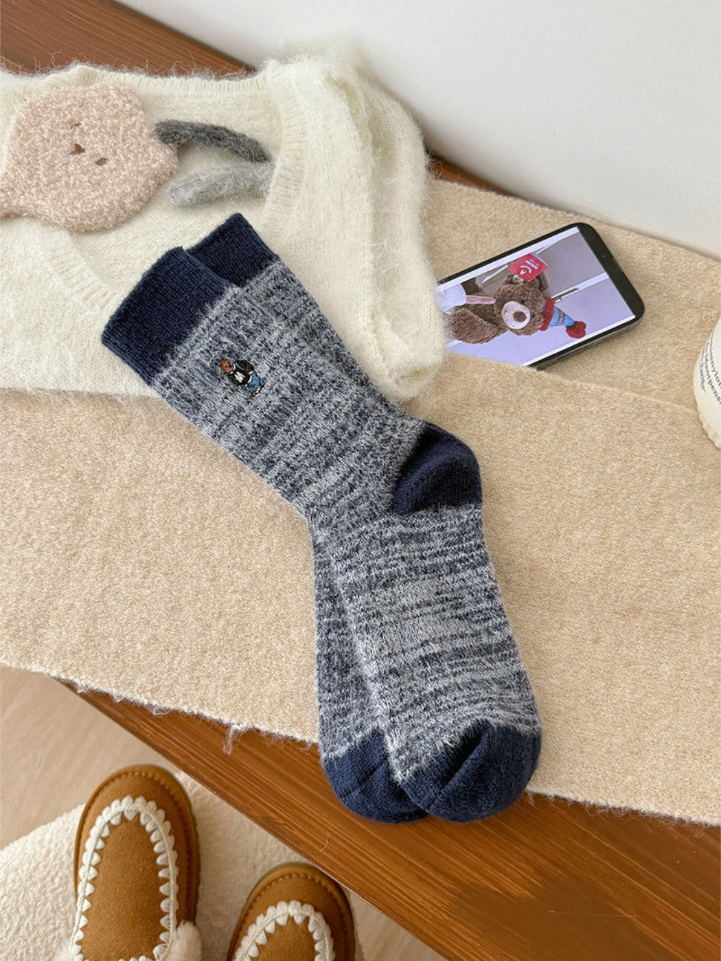 Rufia - Everyday Motif Crew Socks