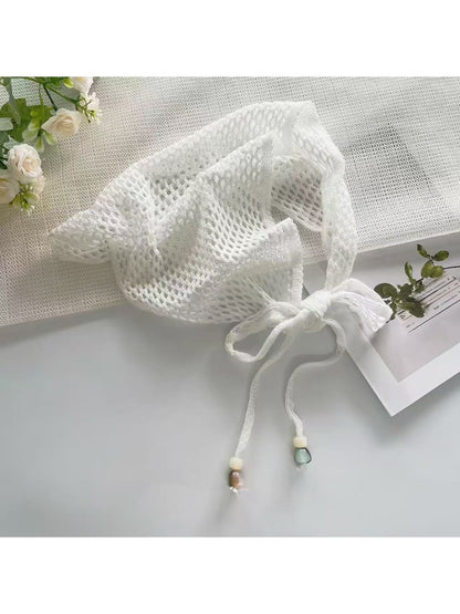 Scarvii - Hollow Out Mesh Triangle Headband