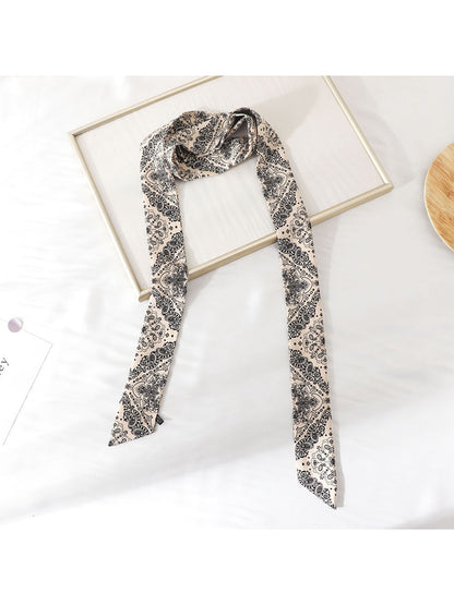 Scarvii - Print Long Narrow Scarf