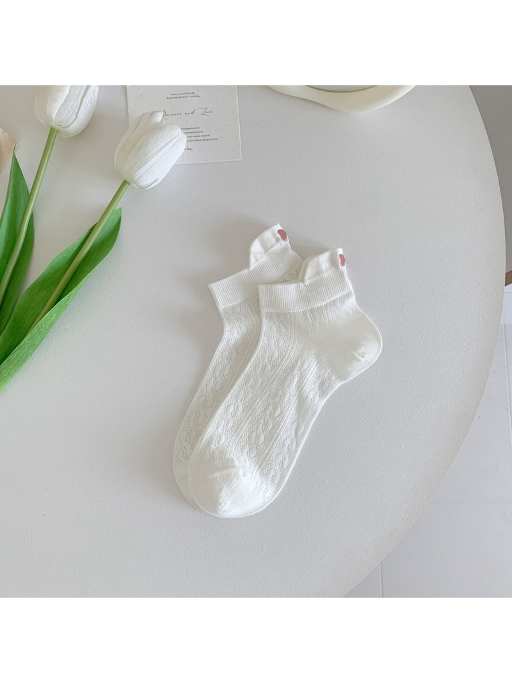 Rufia - Pastel Bow Knit Socks product image 6