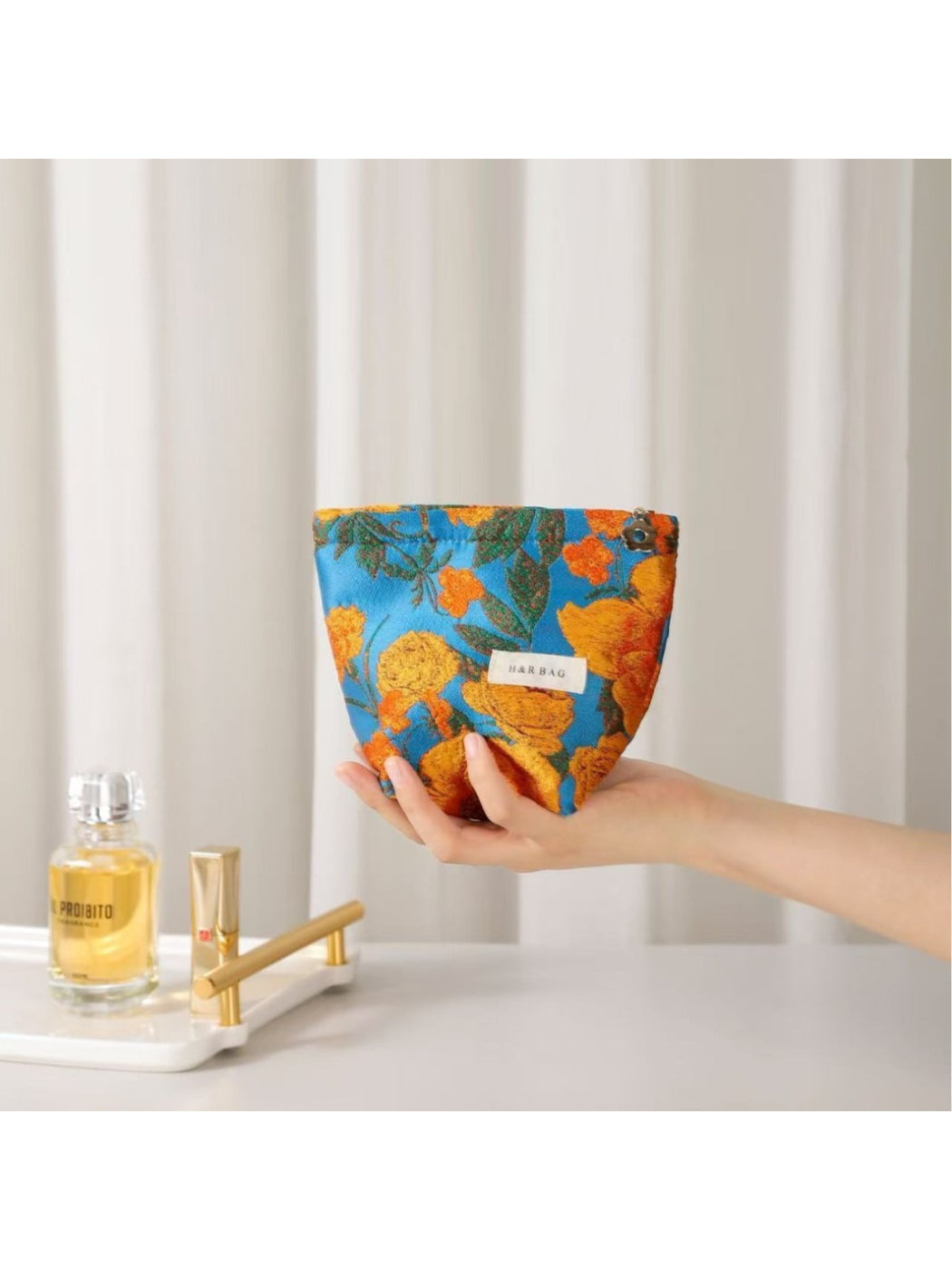 Cosbai - Garden Bloom Cosmetic Bag