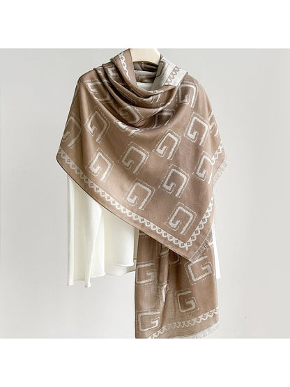 Scarvii - Summer Huiwen Pattern Wrap Scarf