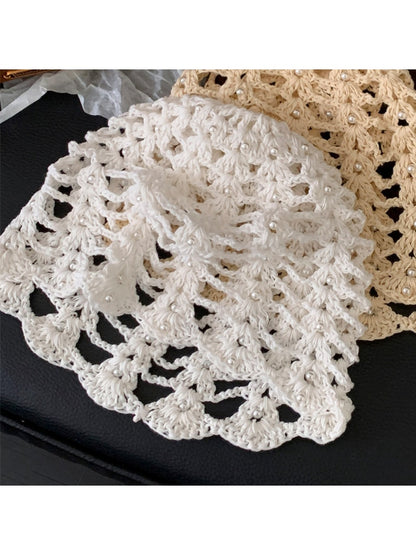 Haila - Vintage Style Openwork Women's Knit Hat