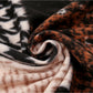 Scarvii - Geometric Pattern Tassel Winter Scarf