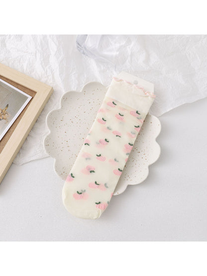 Rufia - Sheer Fruit Crew Socks product image 3