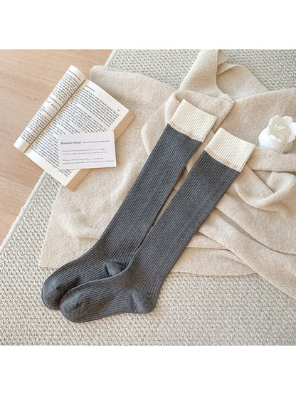 Rufia - Minimal Contrast Knee High Socks product image 8