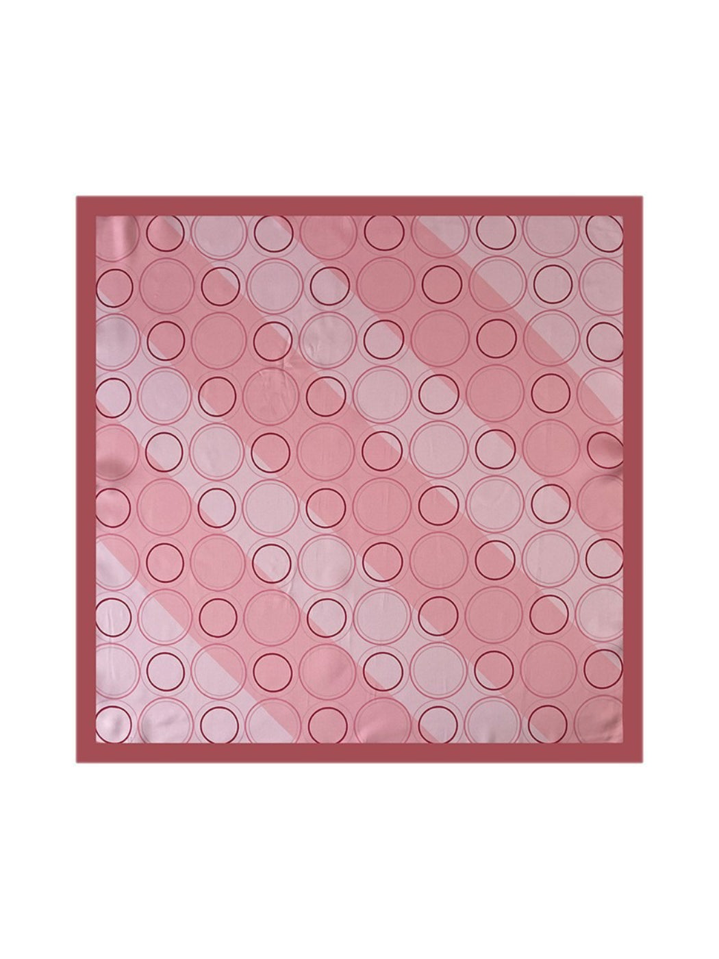 Scarvii - Minimal Circle Print Square Scarf