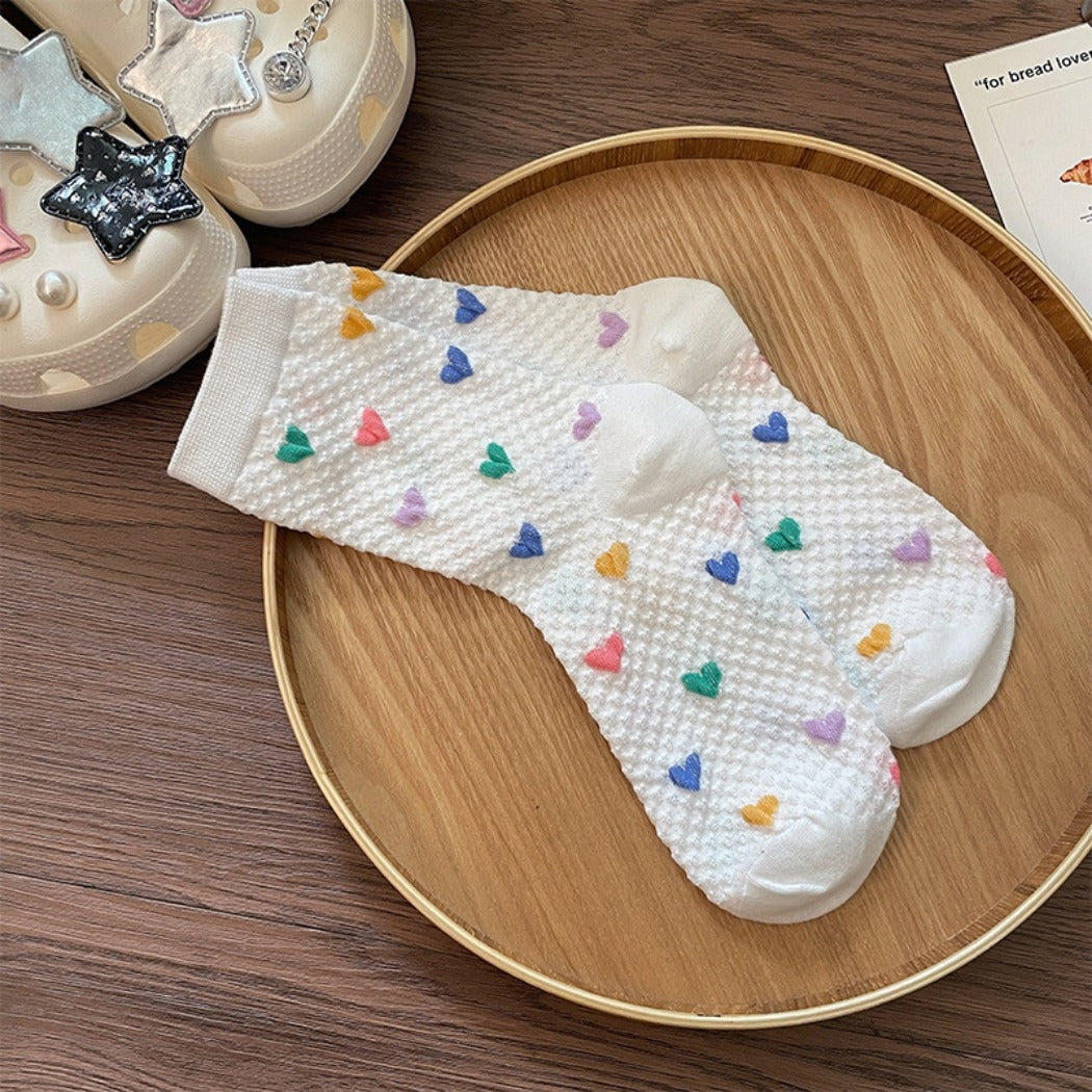 Rufia - Summer Colorful Heart Socks