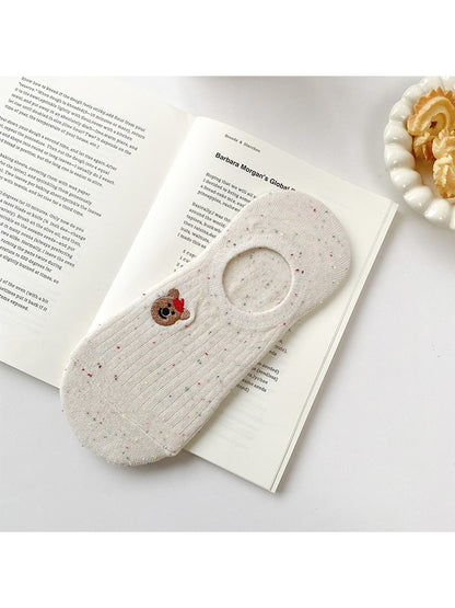 Rufia - Playful Animal Casual Low Ankle Socks