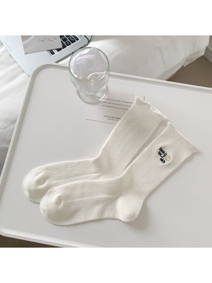 Rufia - Have a Nice Day Ribbed Crew Socks product image 5