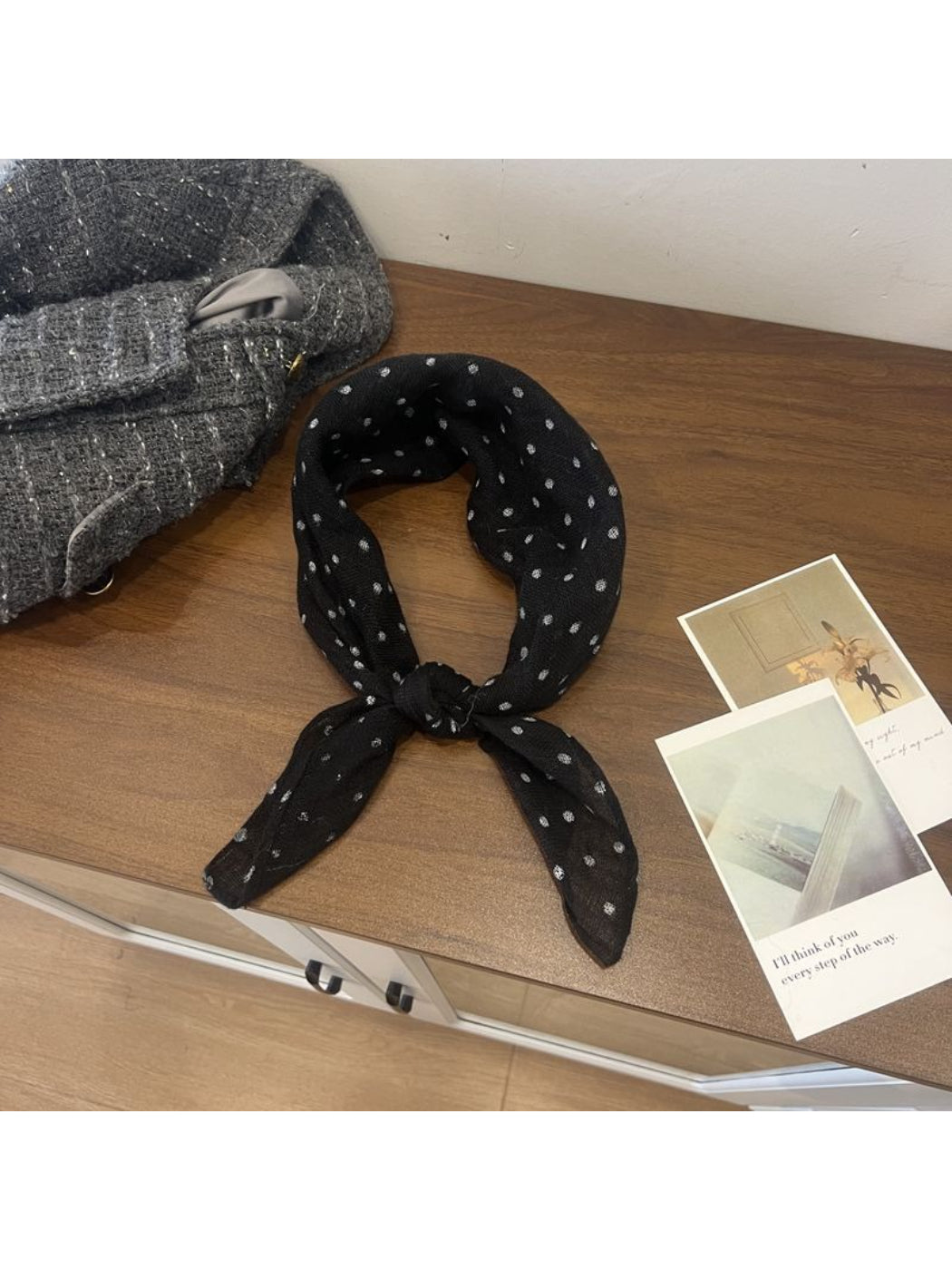 Scarvii Lightweight Floral Triangle Scarf