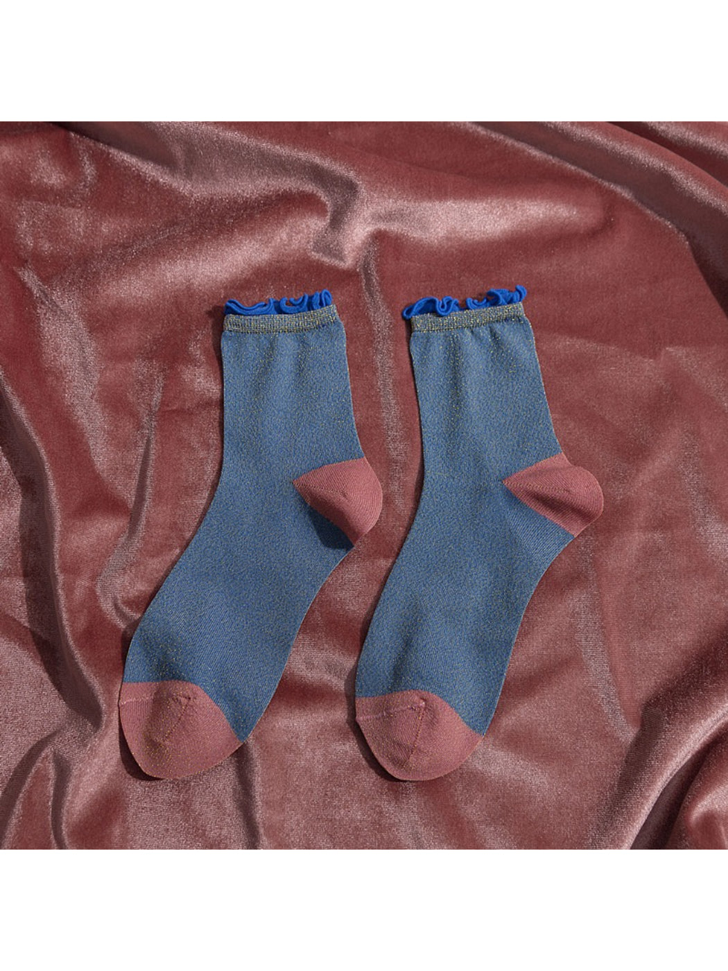 Rufia - Colorblock Ribbed Crew Socks product image 9