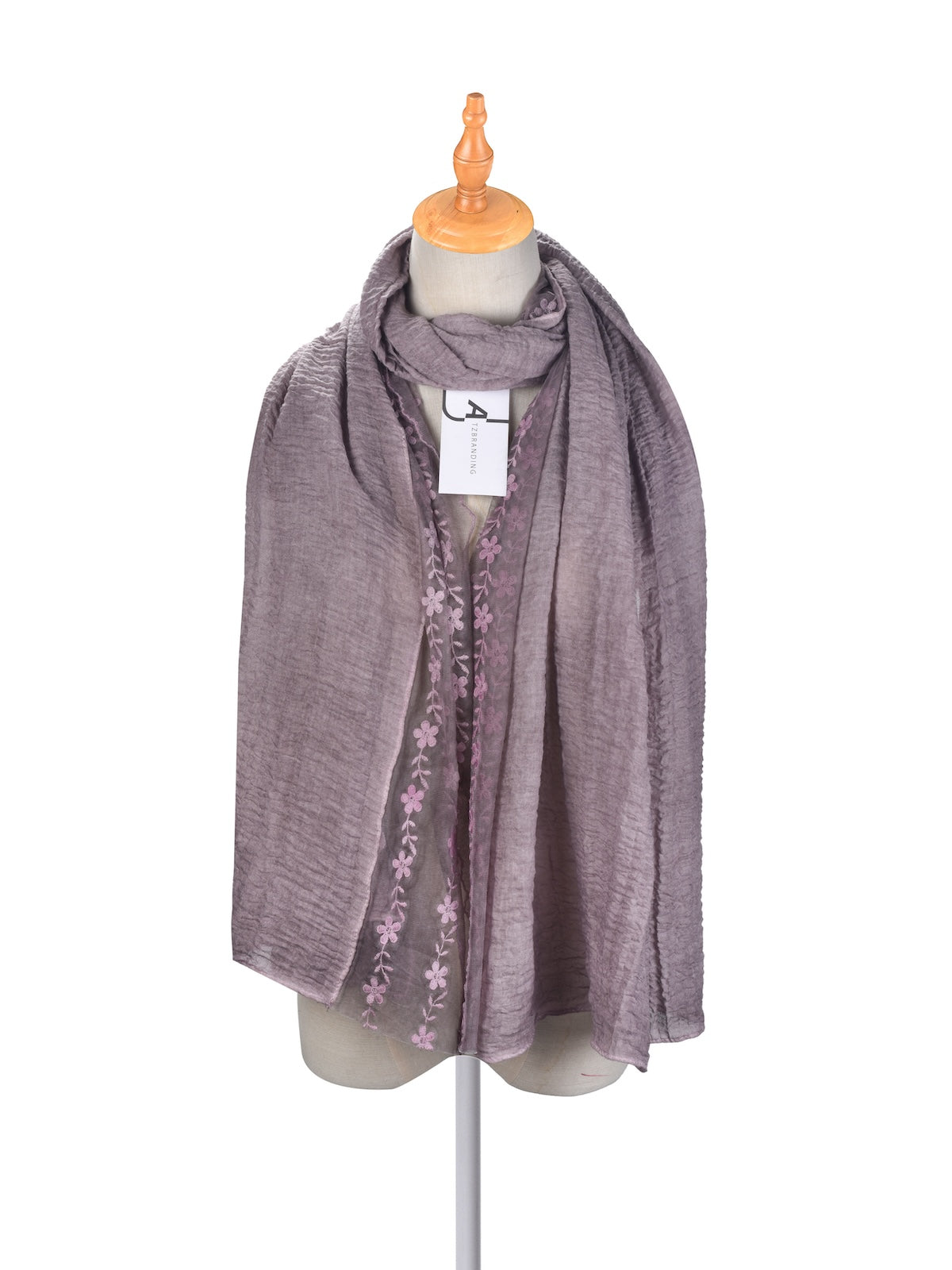 Scarvii - Spring Embroidered Layer Scarf