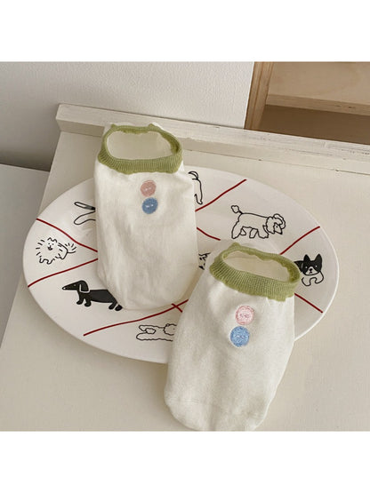 Rufia - Minimal Contrast Edge Ankle Socks product image 5