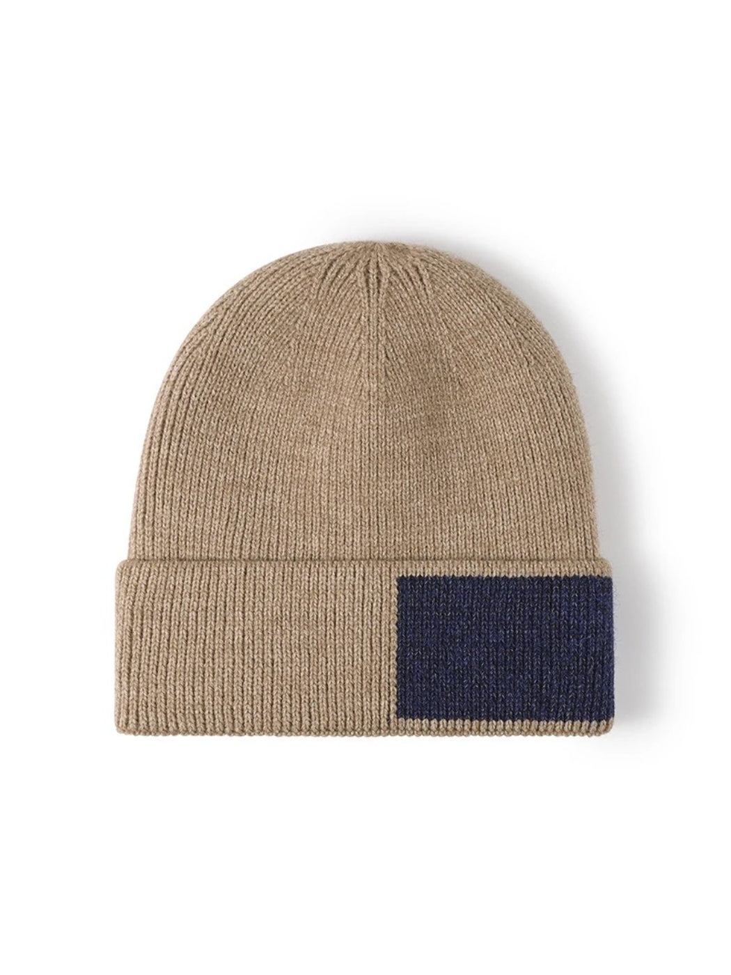 Haila - Colorblock Cuffed Knit Beanie