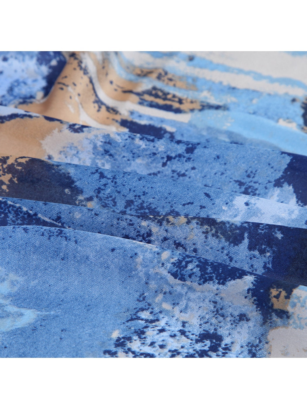 Scarvii - Graffiti Textured Print Fashion Scarf