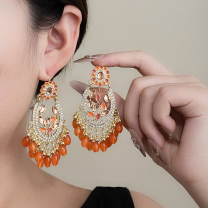 Earwish - Bohemian Beaded Earrings - Luxe Tassel