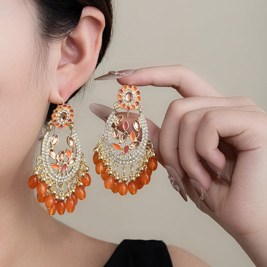 Earwish - Bohemian Beaded Earrings - Luxe Tassel