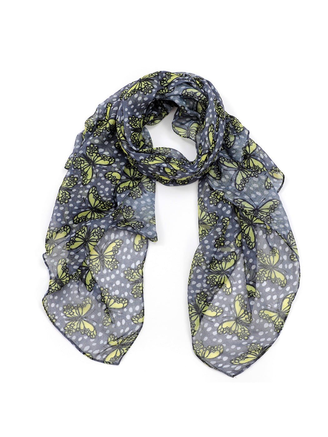 Scarvii - Autumn & Winter Butterfly Print Women's Scarf