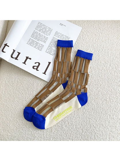 Rufia - Graphic Panel Design Crew Socks product image 5