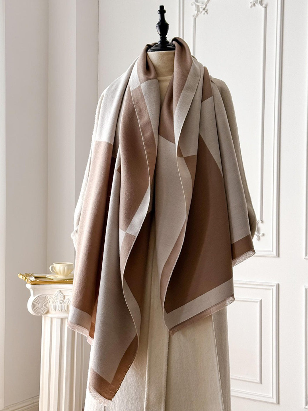 Scarvii – Modern Geometric Winter Scarf & Shawl