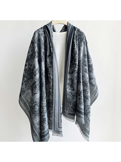 Scarvii - Landscape Print Summer Wrap Scarf
