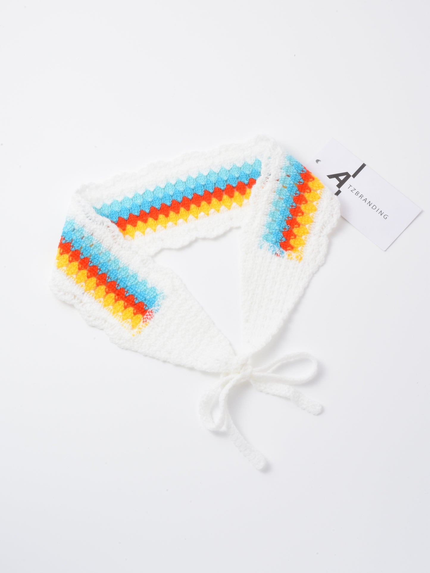 Scarvii - Summer Crochet Rainbow Hairband
