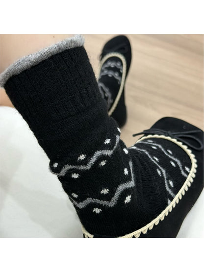 Rufia - Thick Everyday Casual Crew Socks