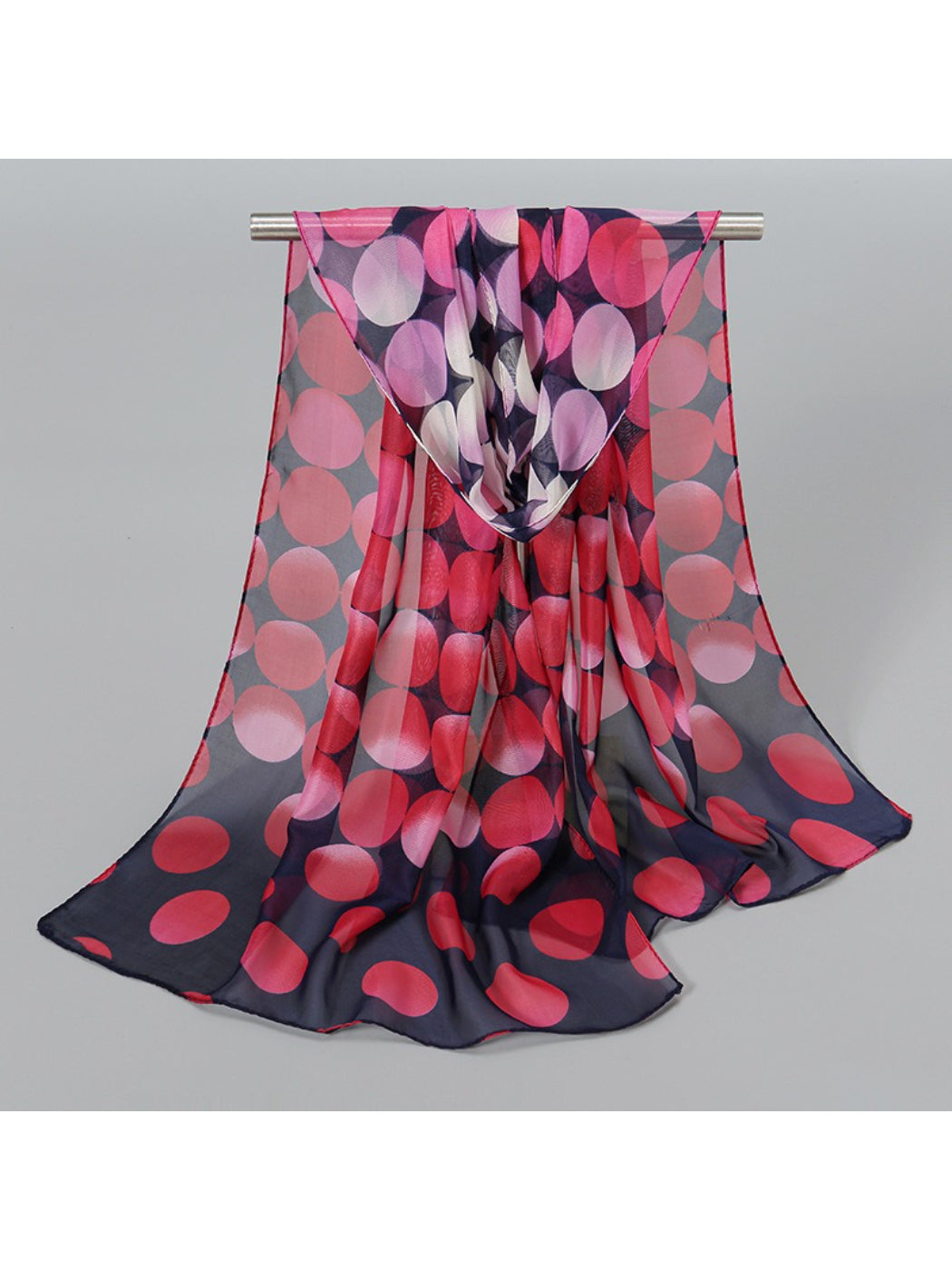 Scarvii - Summer Polka Dot Print Scarf