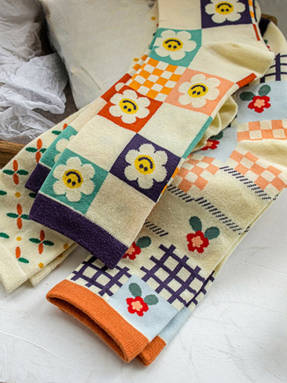 Rufia - Japanese Style Cartoon Mid-calf Socks – Playful & Cute