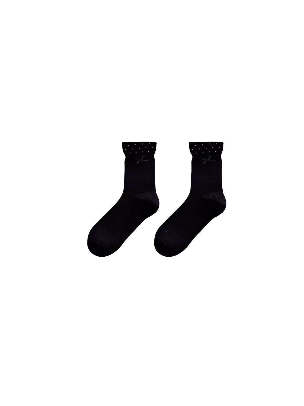 Rufia - Sweet Dot Cuff Crew Socks