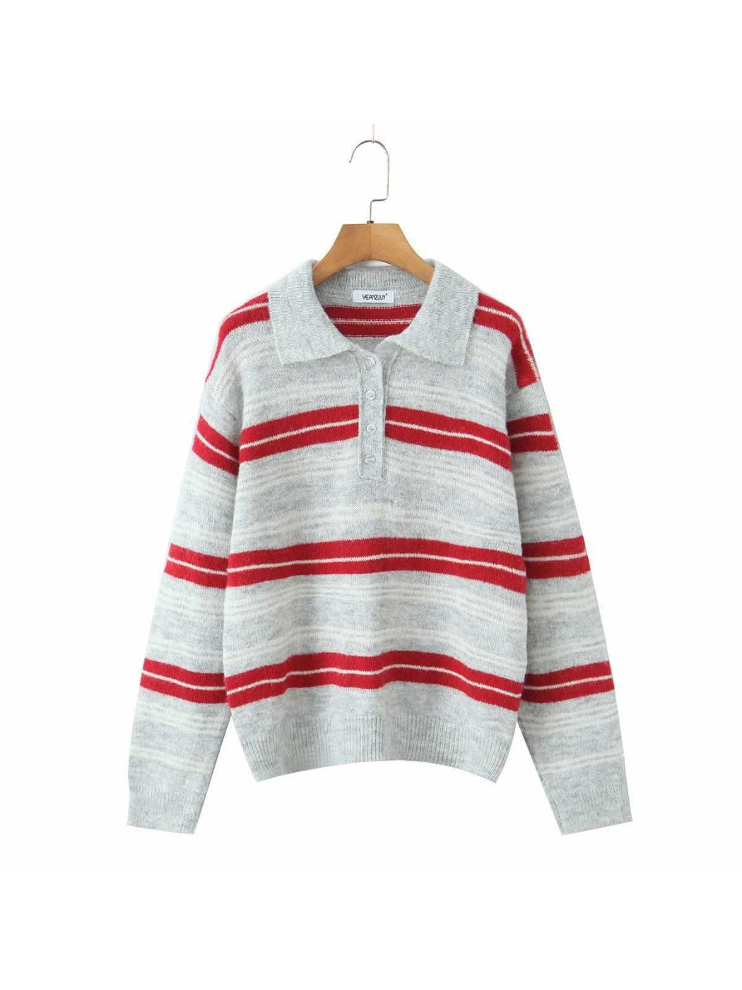 Crosa - Women S Fall Striped Knit Set Sweater