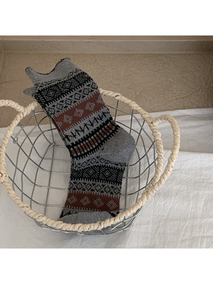 Rufia - Rustic Nordic Crew Socks